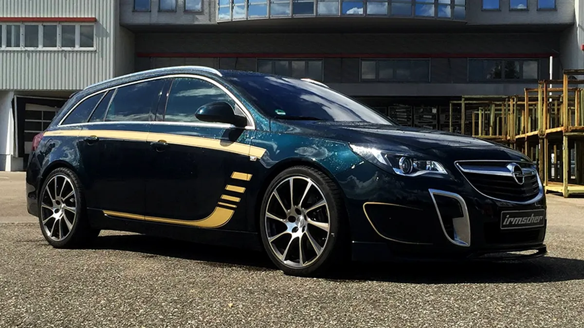 Irmscher face din Opel Insignia OPC un break rapid. Foarte rapid