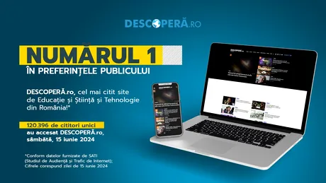 DESCOPERĂ.ro, parte din Gândul Media Network, cel mai citit site de Educație și Știință și Tehnologie din România!