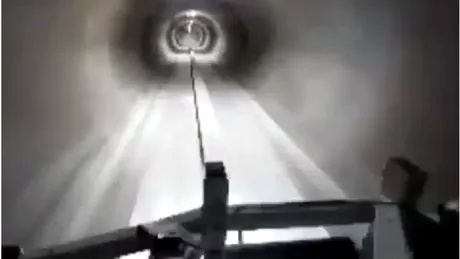 Tunelul SF în care toate maşinile prind 200 km/h