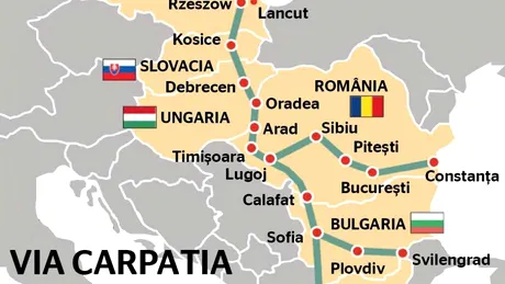 Via Carpathia: Autostrada Constanța - Gdansk, adusă din nou în discuție de șeful misiunii americane în România