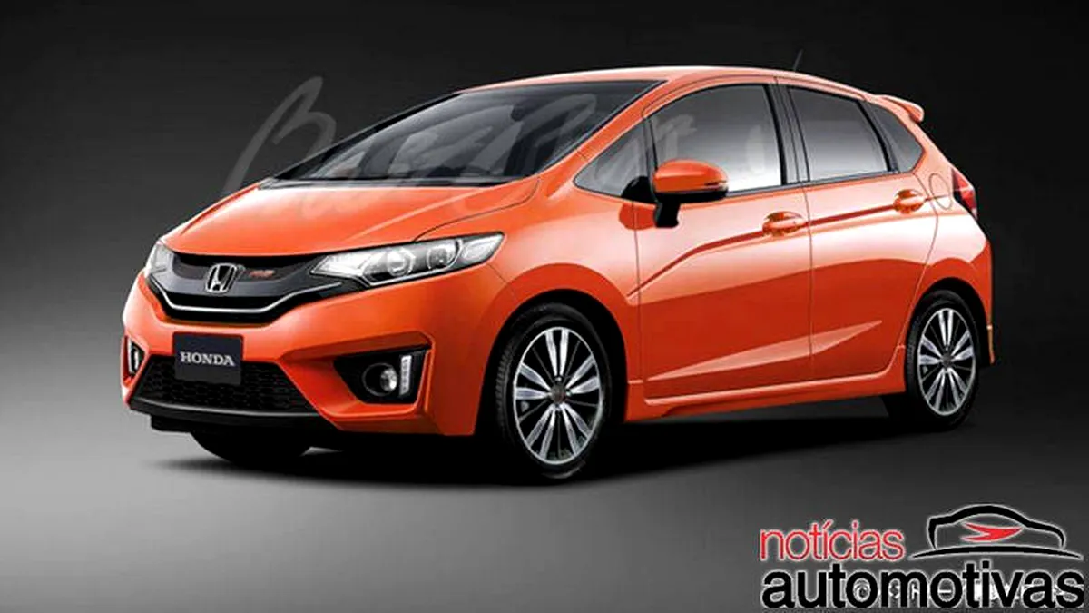 Prima imagine reală cu noua Honda Jazz?