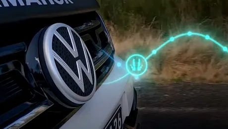 Volkswagen pregătește un logo special pentru a speria animalele de pe șosea și a reduce accidentele