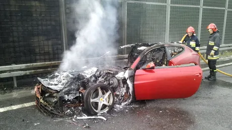 Încă un Ferrari FF fierbinte