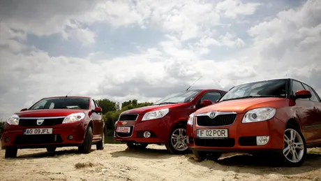 Dacia Sandero - primul test comparativ!
