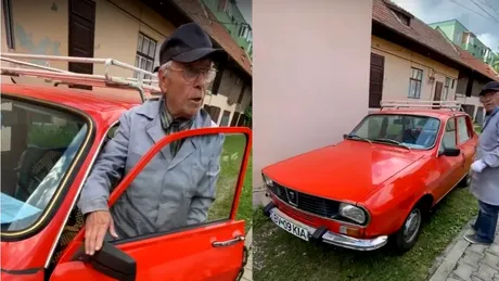 Despărțire grea - Un șofer de 80 de ani își vinde Dacia 1300 din 1979