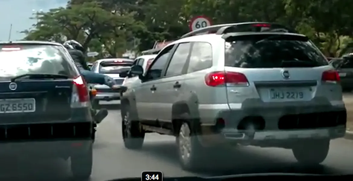 Furia unei femei din Brazilia