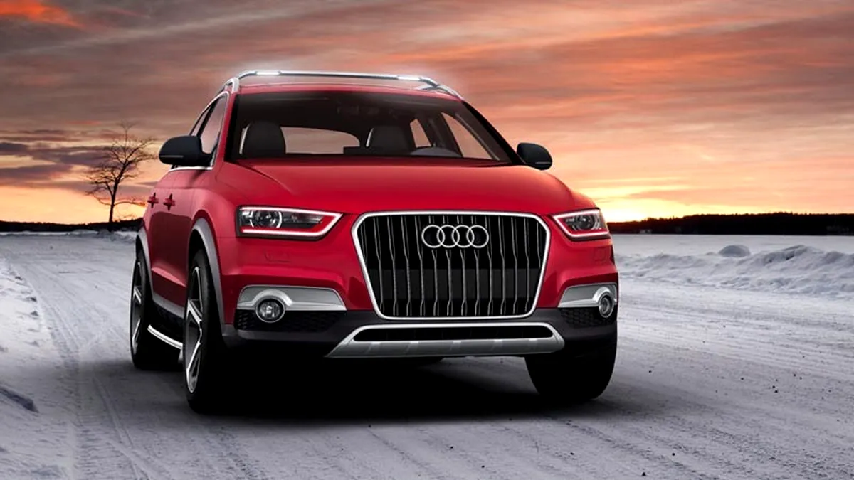 Audi Q3 Red Track Worthersee, update al lui Q3 Vail de la Detroit 2012