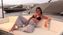 Imagini incendiare! Natalia Mateuț s-a dezlănțuit pe iaht, în costum de baie