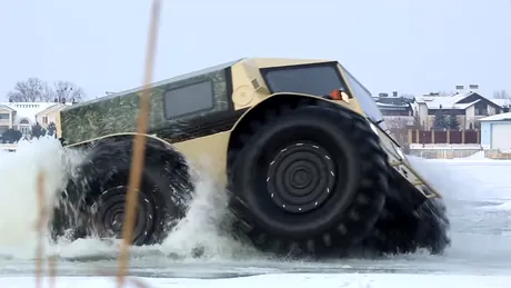SHERP ATV, maşina de intervenţie care nu are nicio limită - [VIDEO-FOTO]