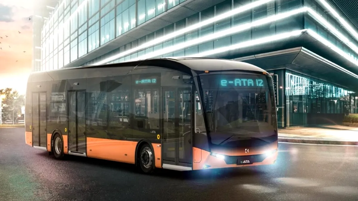 Noile autobuze electrice din Capitală vor fi produse de Karsan, o companie turcească