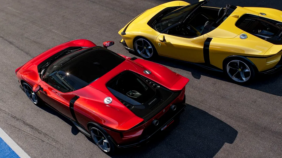Unul dintre primele Ferrari 849 Testarossa a ajuns pe șoselele din România. 1.050 CP, 330 km/h și 0-100 km/h în mai puțin de 2,3 sec.