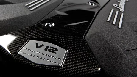 Motorul V12 al viitorului model Lamborghini