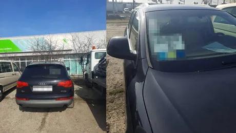Mașină radiată din circulație, depistată în trafic la Iași