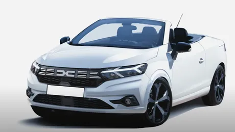 Dacia Sandero Cabriolet, mașina pe care nu vom vedea niciodată în realitate - VIDEO