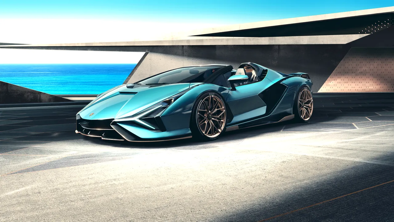 Lamborghini Sian Roadster 1 
