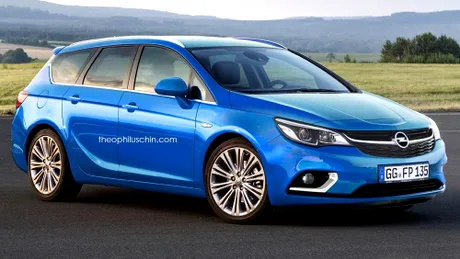 Aşa arată un Opel Astra K imaginat. Prea cuminte...?