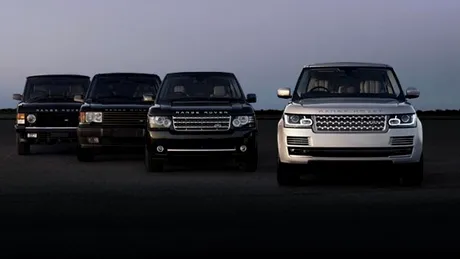 Noul Range Rover - Land Rover lansează a patra generaţie a marelui Range Rover
