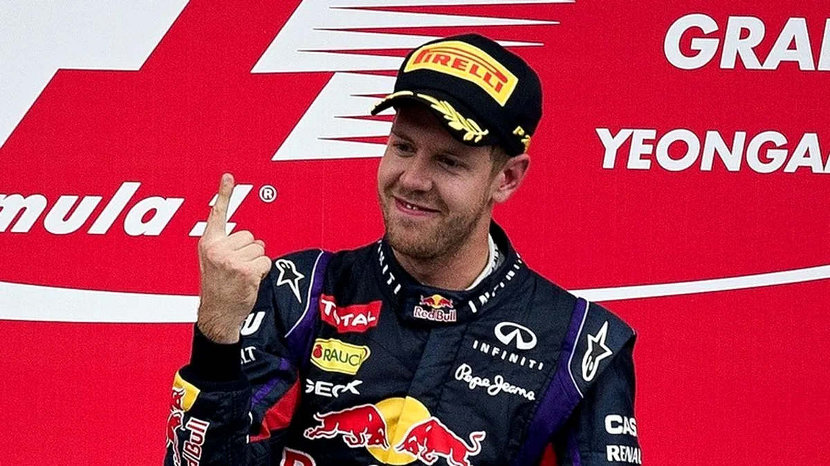 Sebastian Vettel obţine a patra victorie consecutivă, în Coreea