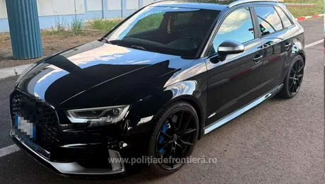 Mașină furată din Italia, în valoare de 40.000 de euro, confiscată de polițiștii de frontieră din Timiș