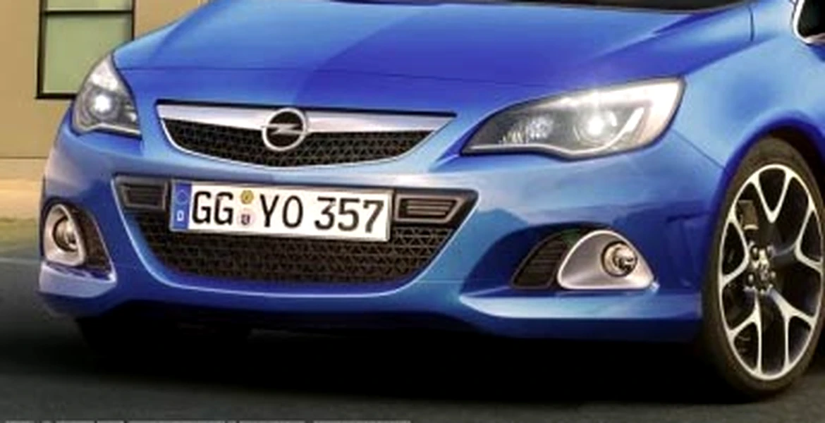Opel Astra OPC – randări spaniole