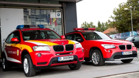 Serviciul SMURD a primit două autospeciale BMW X3