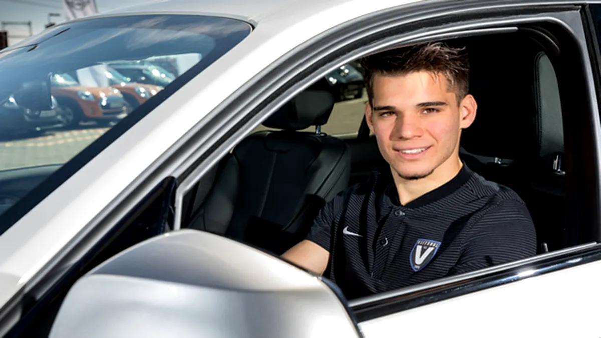 Maşina lui Ianis Hagi, implicată într-un accident 