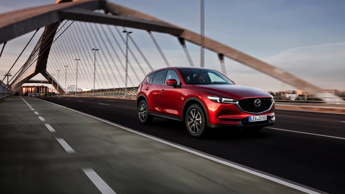 Mazda a primit recunoaşterea Top Safety Pick+ în ceea ce priveşte siguranţa 