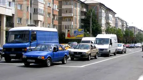 Numărul de maşini în creştere în România