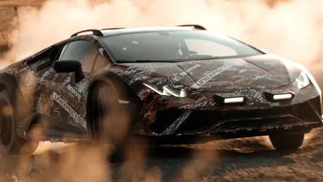 VIDEO: Lamborghini publică primul teaser cu viitorul Huracan Sterrato