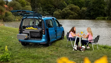 Volkswagen Caddy California aduce confortul hotelului la un preț mai accesibil