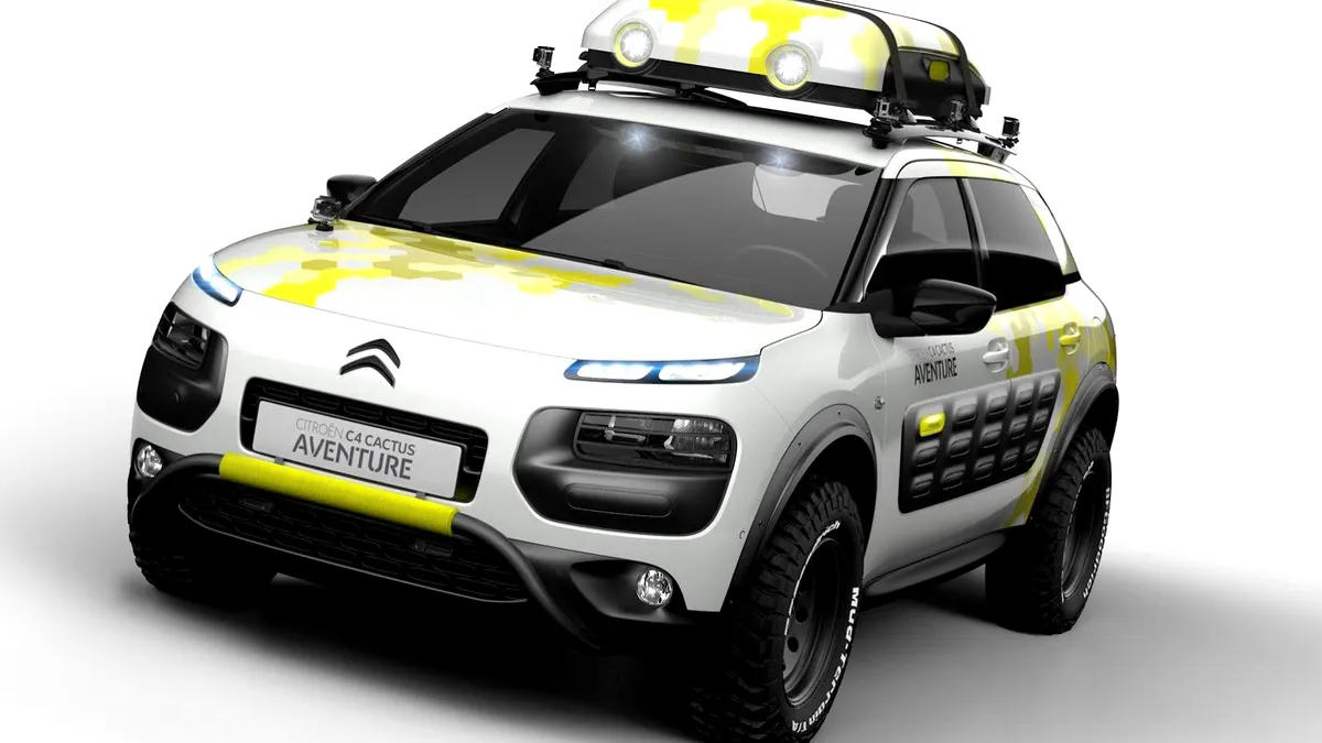 Cactus Aventure, altă creaţie Citroen debutantă la Geneva