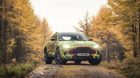 Aston Martin deschide lista comenzilor pentru SUV-ul de lux DBX