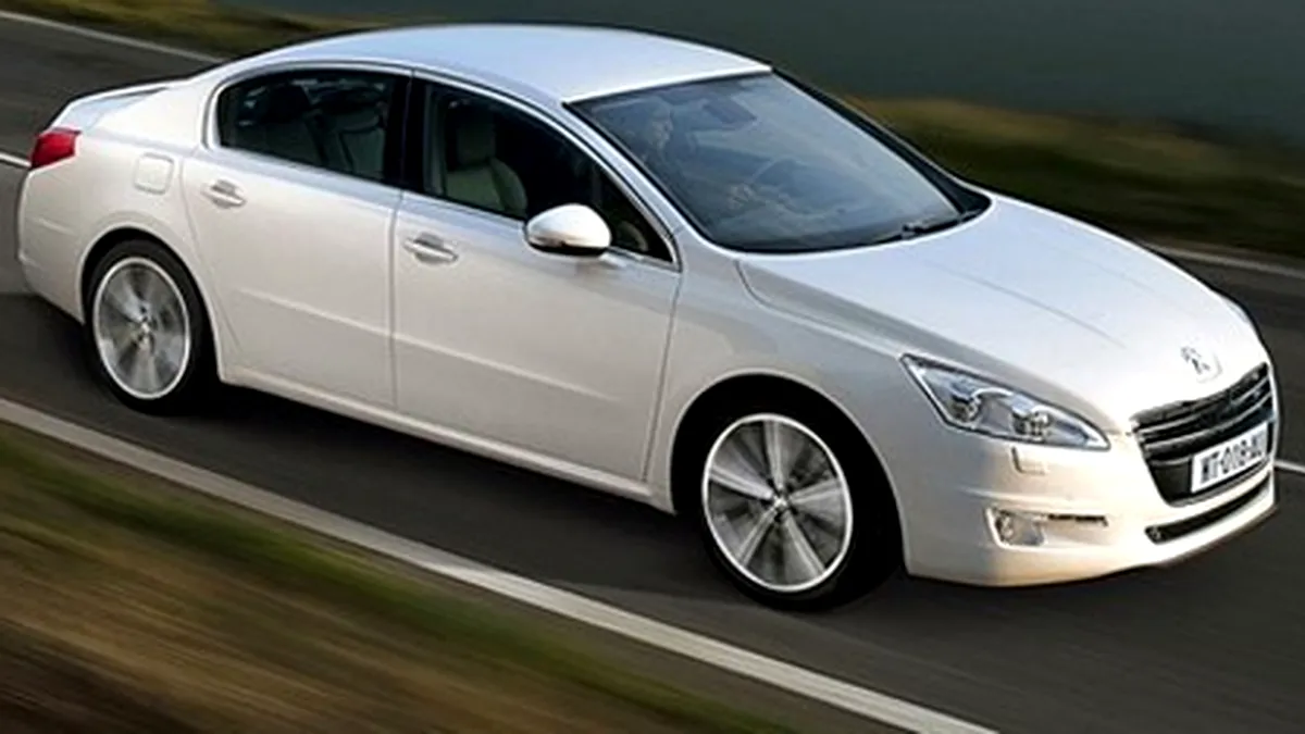 Primele imagini ale lui Peugeot 508