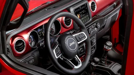 Imagini cu interiorul noului Jeep Wrangler 2018 - FOTO-VIDEO