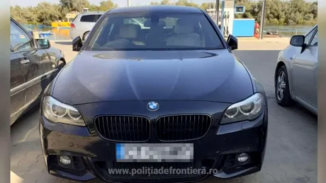 Un BMW Seria 5 căutat de INTERPOL a fost descoperit de polițiștii constănțeni