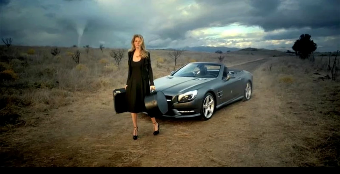 VIDEO: Supermodelul Lara Stone în reclama la noul Mercedes-Benz  SL