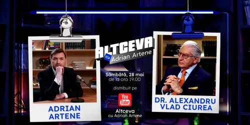 Profesorul Vlad Ciurea este invitat la podcastul ALTCEVA cu Adrian Artene