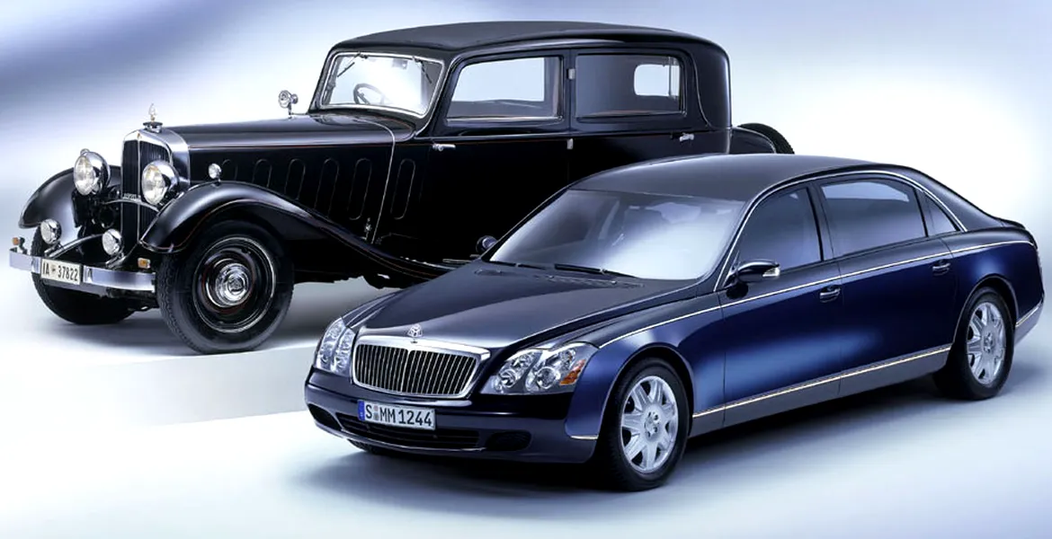 Maybach aproape de apus