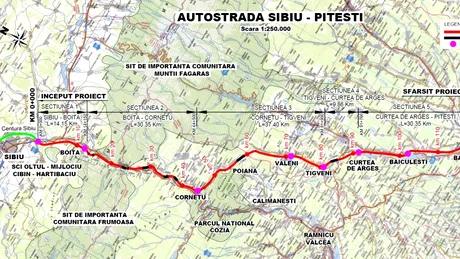 Când vor fi gata, de fapt, autostrăzile Comarnic-Brașov și Sibiu-Pitești?