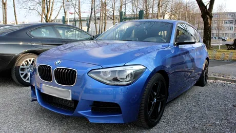 Viitorul BMW M135i, surprins necamuflat