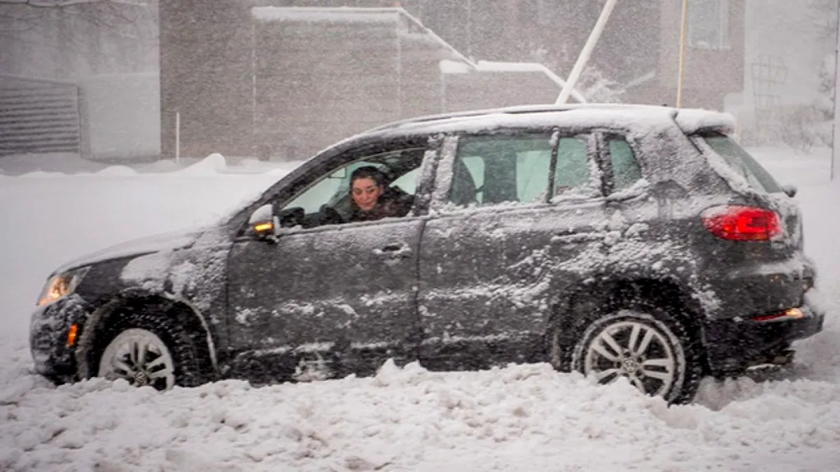 Este mai sigur un SUV 4x4 iarna pe gheață și zăpadă decât un sedan cu tracțiune față?