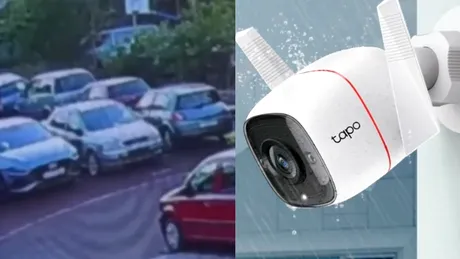 Vrei să supraveghezi mașina parcată în fața curții sau a garajului? Dedeman are o cameră Wi-Fi redusă la 120 de lei
