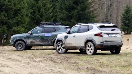 Foto-video / Dacia Duster și Bigster, în premieră cu tracțiune integrală și cutie automată. Prim contact în România cu SUV-urile fabricate la Mioveni