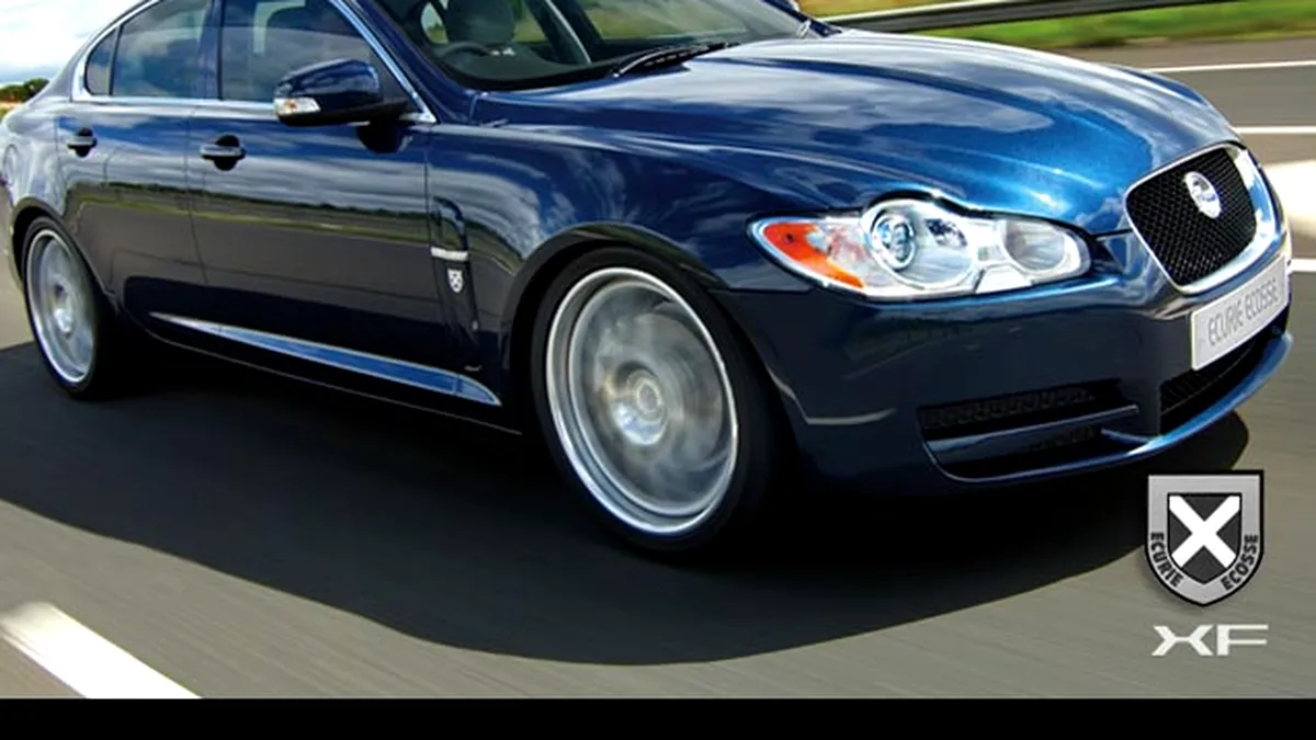 Jaguar XF tunat de Ecurie Ecosse