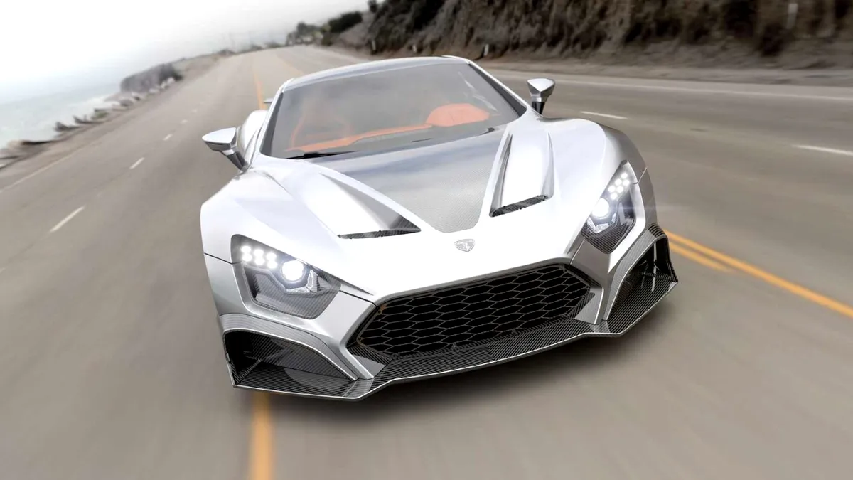 Zenvo TSR - GT: un supercar cu peste 1.300 CP și o viteză maximă de 424 km/h