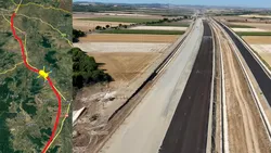 Video – O porțiune din Autostrada A3 Transilvania devine pistă pentru avioane. Investiție de 84,5 milioane de lei
