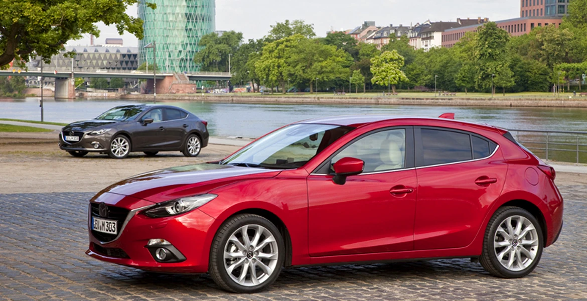 Noua Mazda3 are un preţ de pornire de 14.990 euro