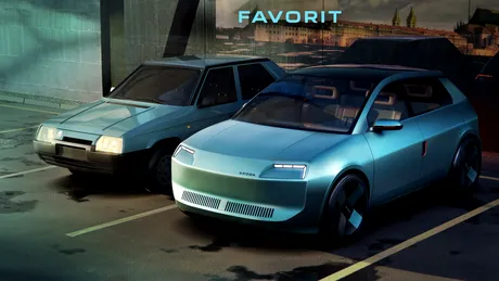 Cum ar arăta Skoda Favorit dacă ar fi produsă în 2025? Skoda readuce la viață un favorit al publicului