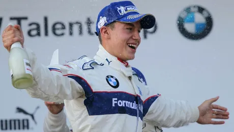 Un român încheie Formula BMW Talent Cup 2012 pe podium