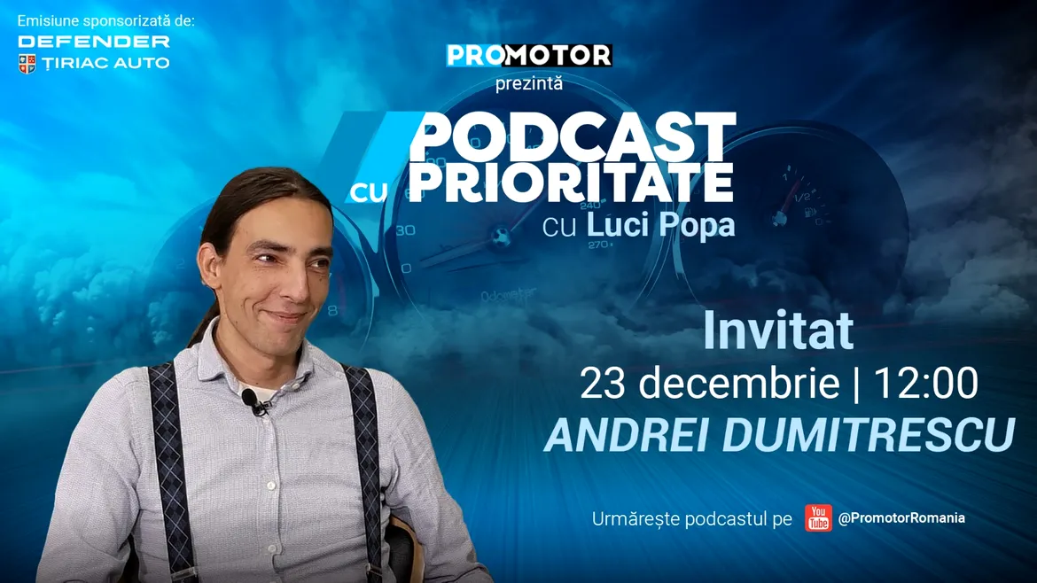 ProMotor prezintă „Podcast cu Prioritate” #59: Secretele galeriei Țiriac Collection, cu Andrei Dumitrescu